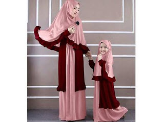 Gambar Baju Muslim Couple Ibu Dan Anak Perempuan 