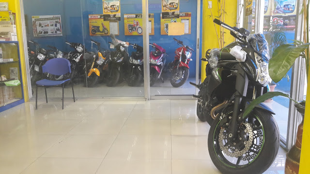 motorcycles at KServico Fairview branch