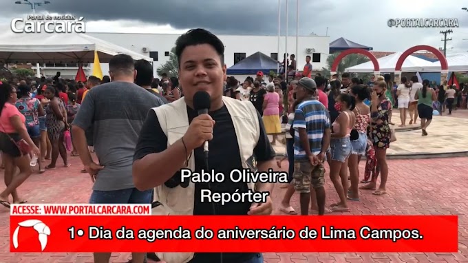 Veja como foi o primeiro dia da agenda do aniversário de Lima Campos.