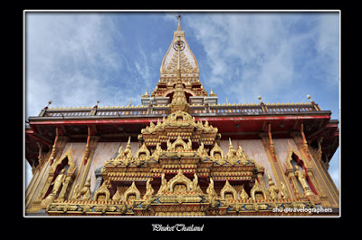 wat chalong, phuket, thailand, buddha