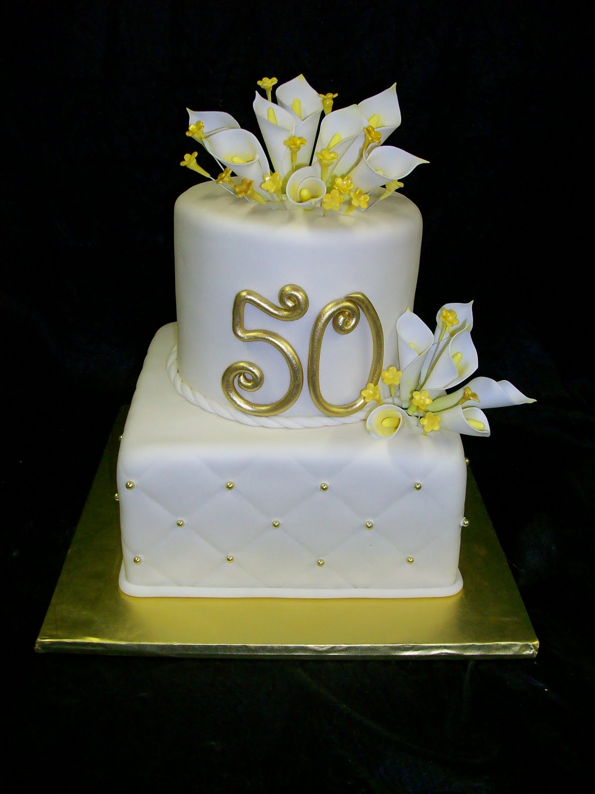 50th wedding anniversary cakes