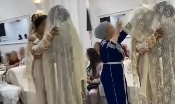 غريب : شريط فيديو يوثق لزواج سيدتين على الطريقة المغربية (+فيديو)