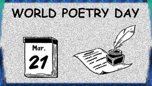 world poetry day 2022 images