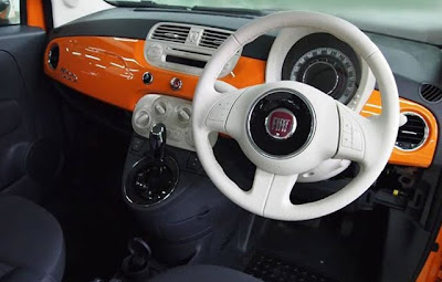 Fiat 500 Arancia : a special series for Japan - Orange Fiat 500