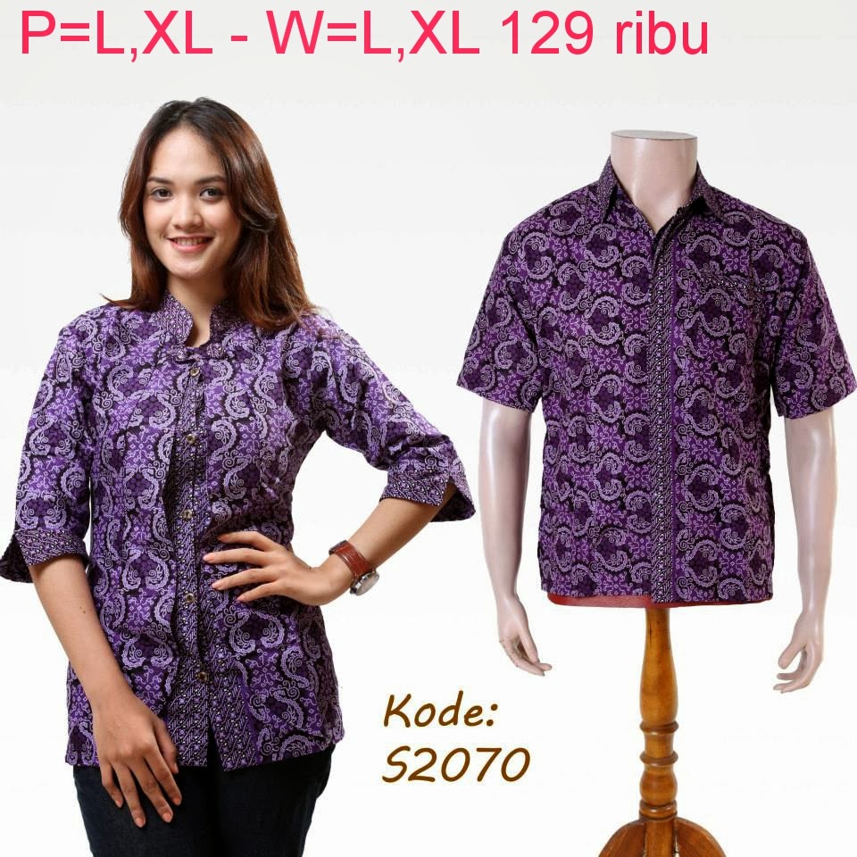 Baju Couple Batik  Model Baju Batik