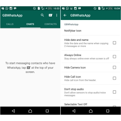 GBWhatsApp (Whatsapp Mod) v5.40 APK Terbaru (WhatsApp+ ...