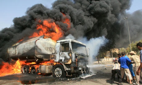 Tragedy averted as tanker with PMS crashes on Lagos-Ibadan expressway