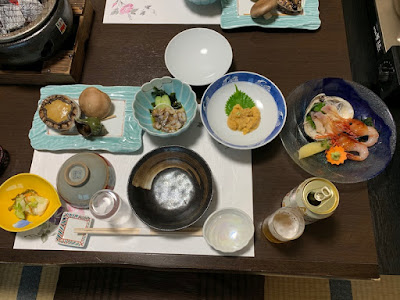 高島旅館の夕食