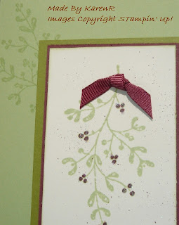 Stampin Up and Peaceful Wishes