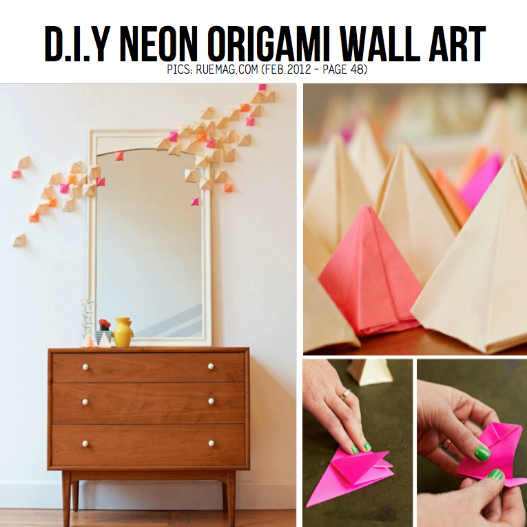  Origami  Wall  Decoration