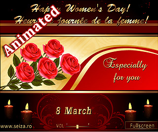 Especially for you (Women's Day animated greeting card)