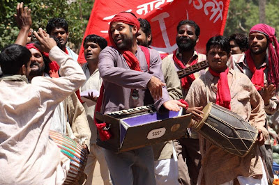 Chakravyuh (2012), Directed by Prakash Jha, Abhay Deol as Kabir, Natya Mandali, Satirical Song on Indian Industrialists in chorus