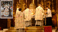 Floriated Vestments Depicted in Sacred Art