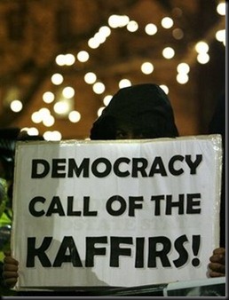 democrazy call for kafirs