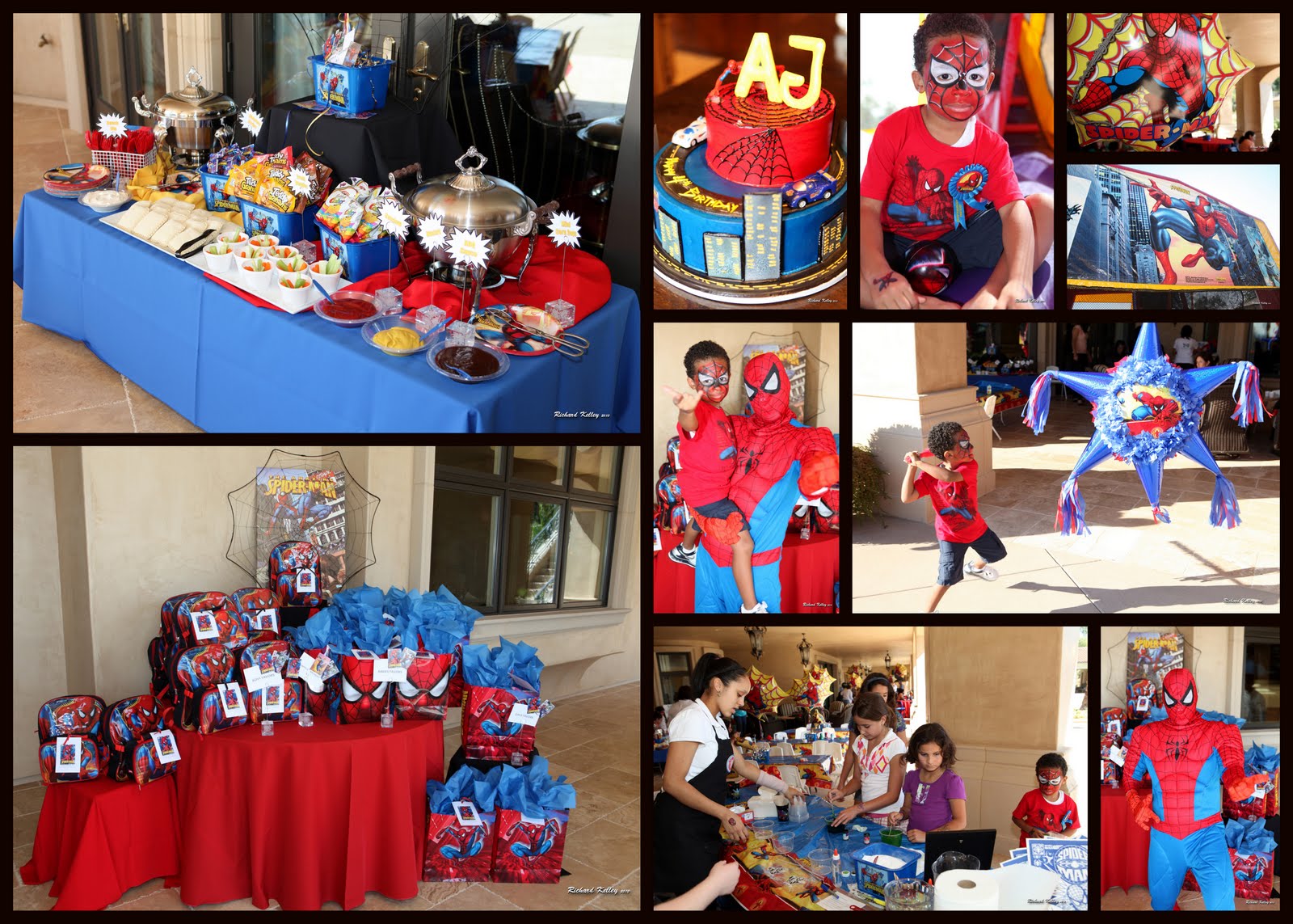 CHS Creative Productions Spiderman  Party  