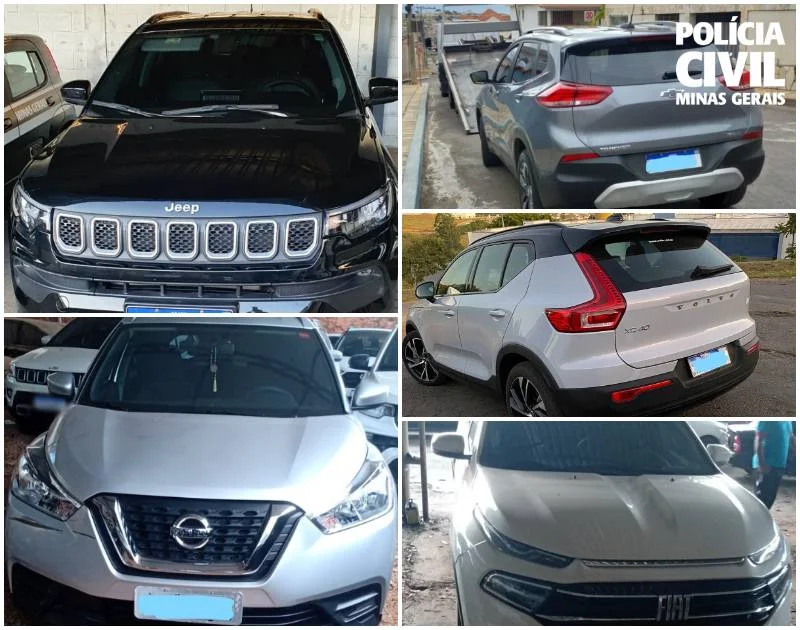 Polícia desvenda esquema de fraudes na venda de veículos em Lavras