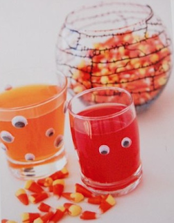 recycle upcycle eyeball glass at your party 