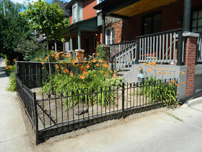 Leslieville Toronto Front Garden Summer Cleanup After by Paul Jung Gardening Services--a Toronto Gardening Company