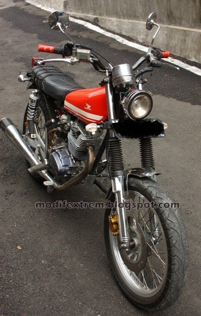 Modifikasi Honda CB 1980