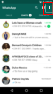 How To Completely Delete My WhatsApp Account Permanently Menu button