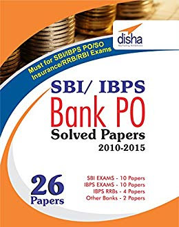 Bank PO Previous Year's Solved Papers by Disha Publication pdf free Download