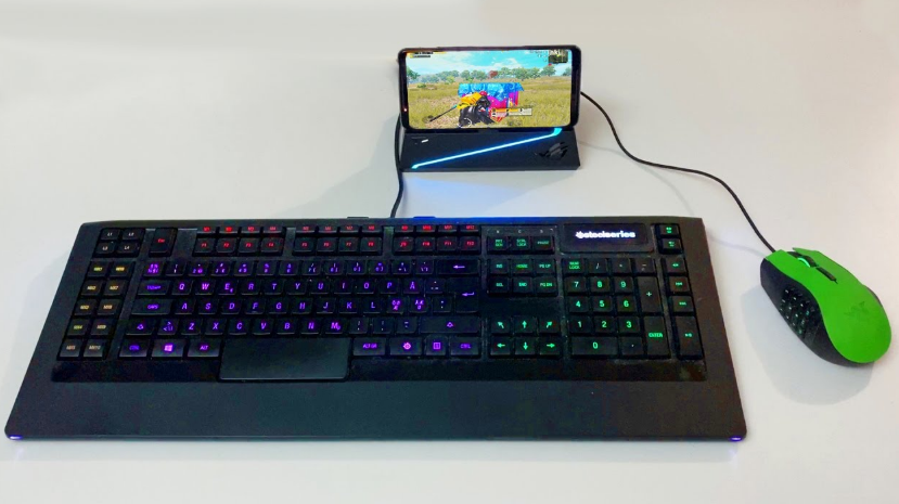 Gaming Keyboard and Mouse on Mobile