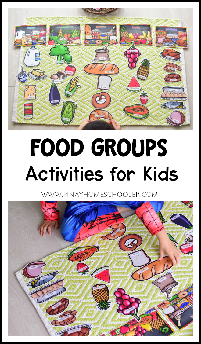 Food Pyramid and Food Groups Activities for Kids