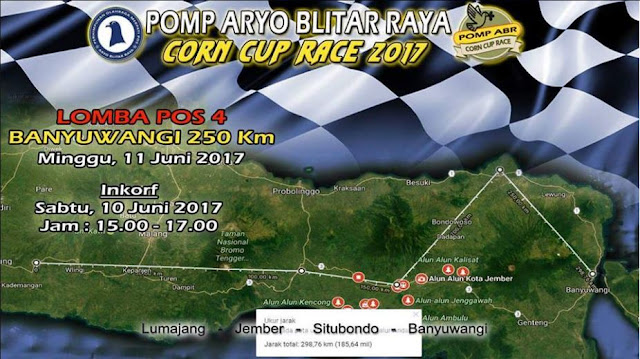 Corn Cup Race 2017 POMP ABR - Pos 4 Banyuwangi FINAL