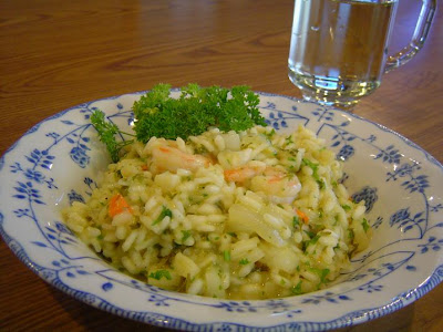 Seafood risotto