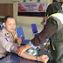 Peringati Hari Lalu Lintas Bhayangkara Ke- 64, Satlantas Polres Karimun Gelar Donor Darah