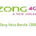 Zong Voice Bundle 1200 | Activation Code | Details | Status Code
