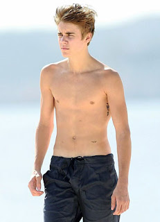 Justin Bieber Topless