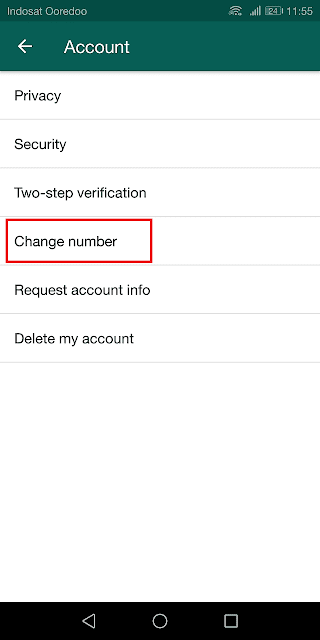 pilih change number