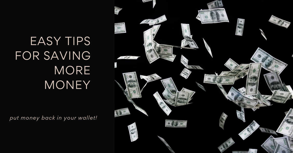 money saving tips