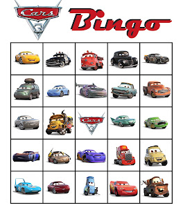 free printable Cars 3 party games