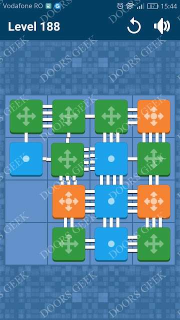 Connect Me - Logic Puzzle Level 188 Solution, Cheats, Walkthrough for android, iphone, ipad and ipod