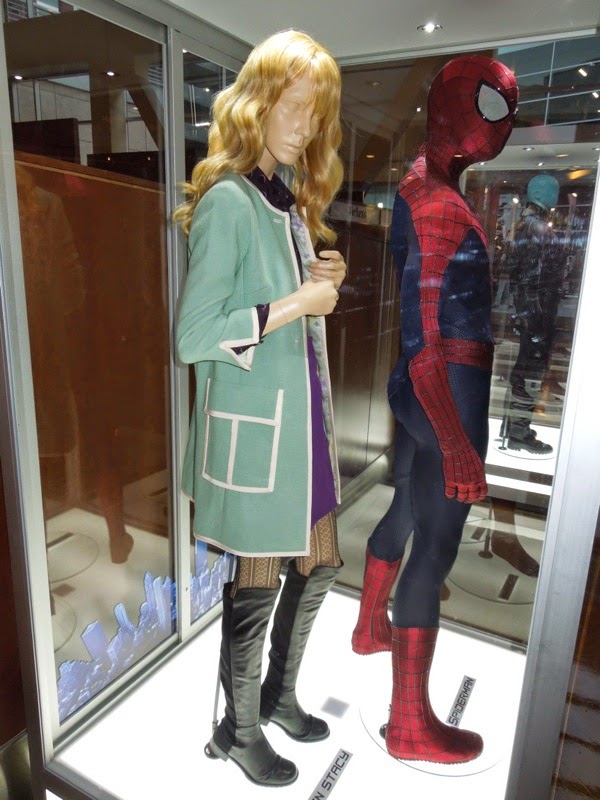 Emma Stone Gwen Stacy Amazing Spider-man 2 movie costume
