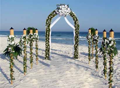 Wedding Beach on Inexpensive Beach Wedding Venues   Wedding Party Venues