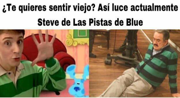 Steve de las pistas de Blue ahora