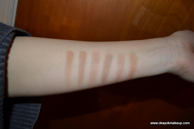 bronzer swatches