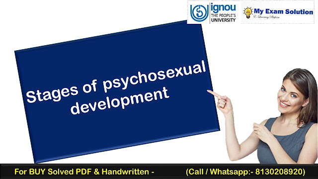 Stages of psychosexual development