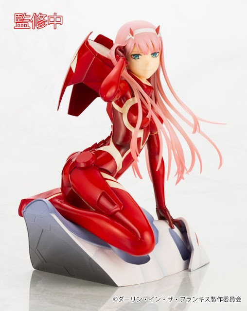 Primera imagen de la figura pintada de Zero Two de "Darling in the FranXX" - Kotobukiya