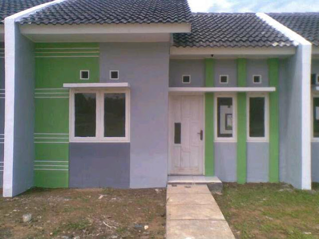 Contoh desain rumah minimalis type 21