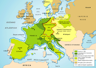 Resultado de imagen de la europa napoleonica
