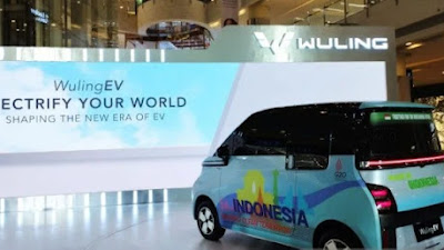 Wuling Perkenalkan Eksterior EV yang Akan dijual di Indonesia