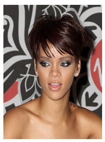 rihanna pixie short haircut