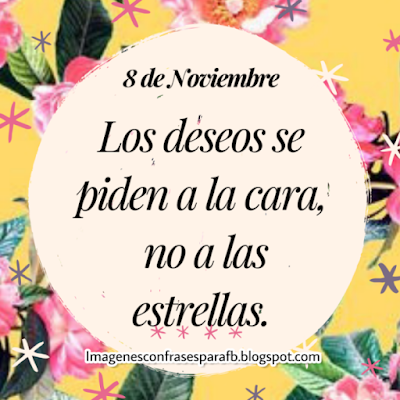 Frase del Día 8 de Noviembre 