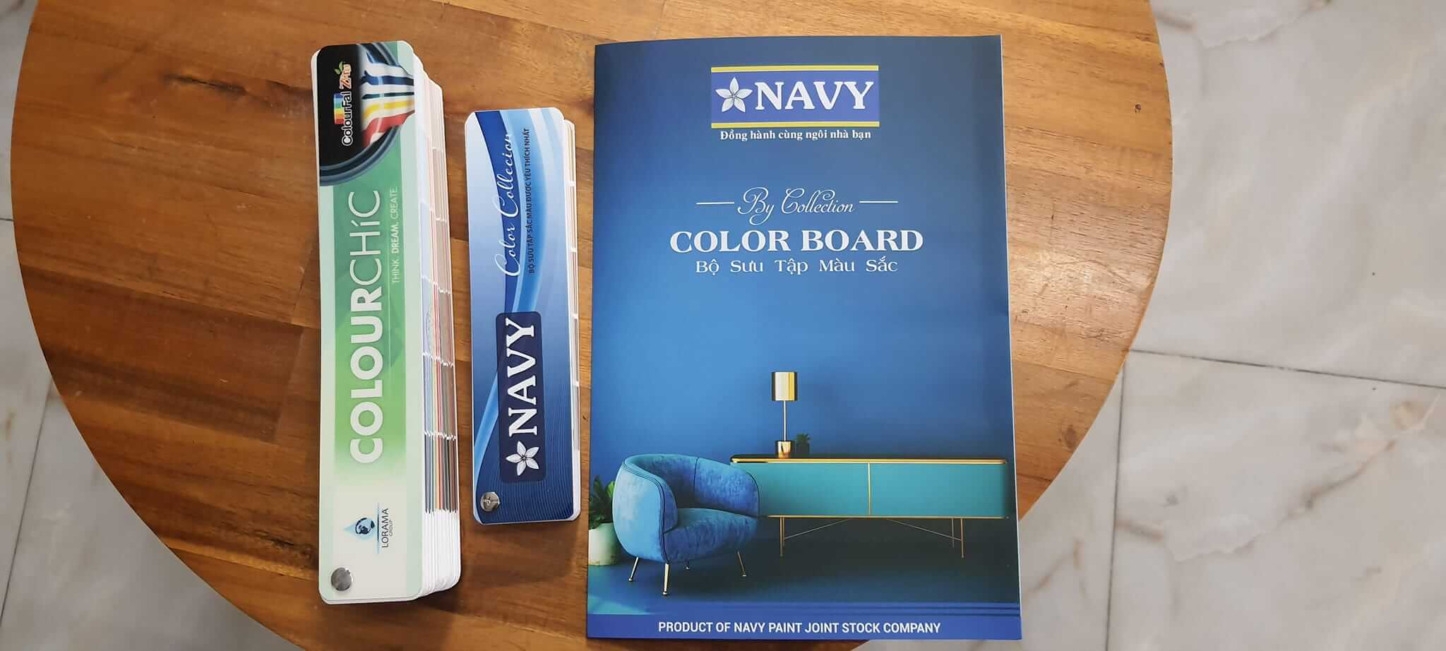Bảng màu sơn Navy