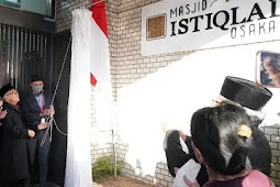 Maruf Amin Harap Masjid Istiqlal Osaka jadi Tempat Pengembang Ekonomi dan Keuangan Syariah 