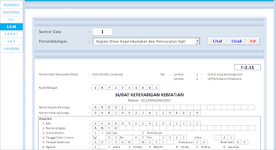 Aplikasi Buku Induk Penduduk